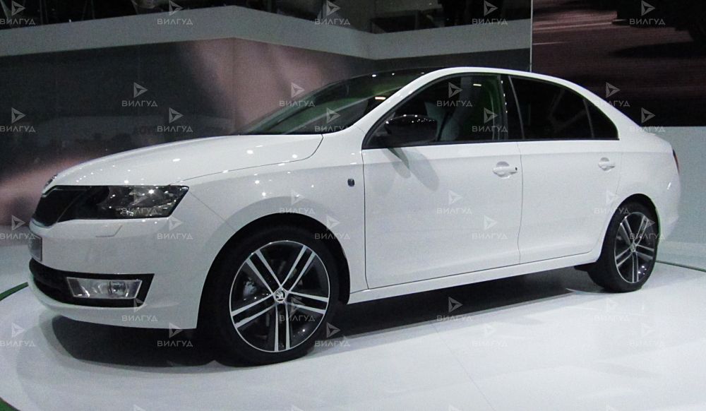 Замена бачка ГУР Škoda Rapid